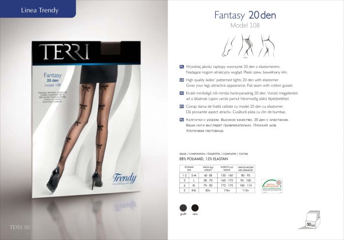 Terri Lineatrendy Fantasy20 Den 108   Catalog | Pantyhose Library